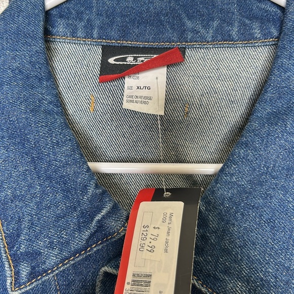 NWT Nebraska Corn Huskers Embroidered Denim Jacket - Picture 3 of 5